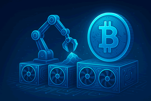 AIビットコインマイニング